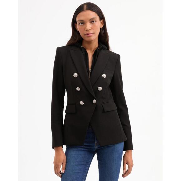 New Veronica Beard Miller Dickey Jacket in Black Size 8 $695 - Picture 1 of 14